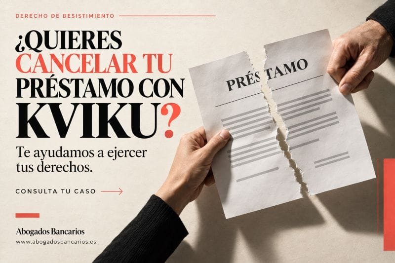 desistir préstamo KVIKU