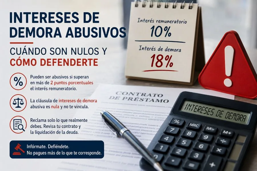 intereses de demora abusivos